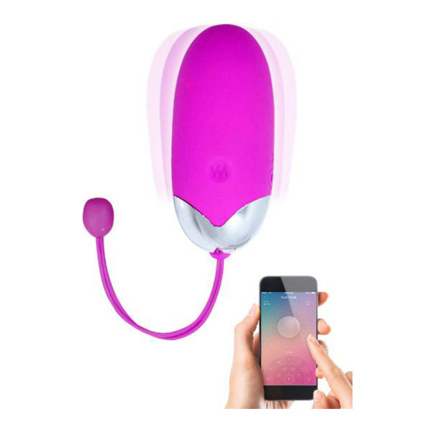 Oeuf vibrant puissant USB avec application smatphone